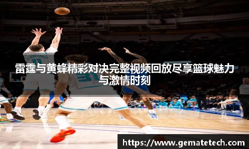 雷霆与黄蜂精彩对决完整视频回放尽享篮球魅力与激情时刻